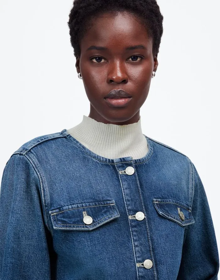 Women Denim Lady Jacket In Plymouth Wash Plymouth Wash Madewell Coats Jackets