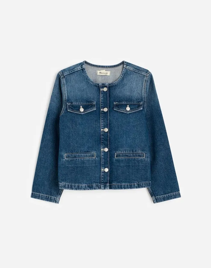 Women Denim Lady Jacket In Plymouth Wash Plymouth Wash Madewell Coats Jackets