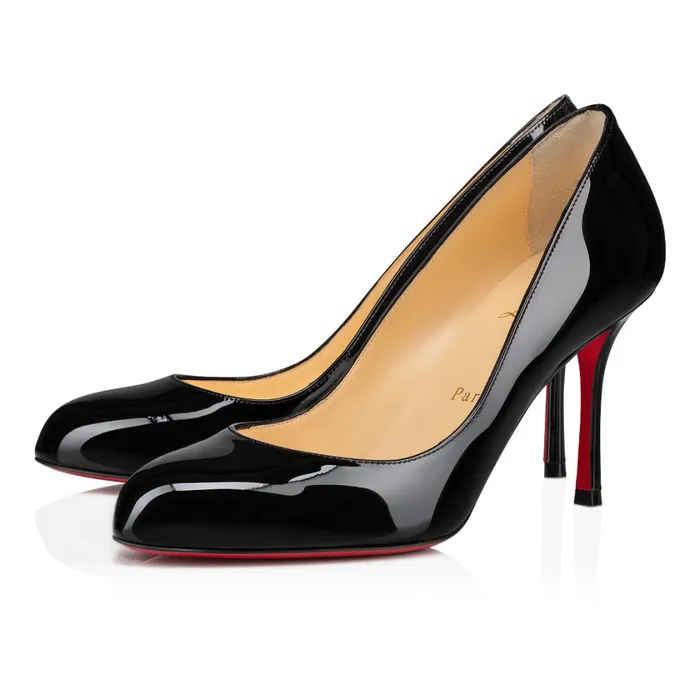 Women Dolly Pump 85 Mm Pumps 8211 Patent Calf Leather 8211 Black Black Christian Louboutin Pumps Women Dolly Pump 85 Mm Pumps 8211 Patent Calf Leather 8211 Black Black Christian Louboutin Pumps