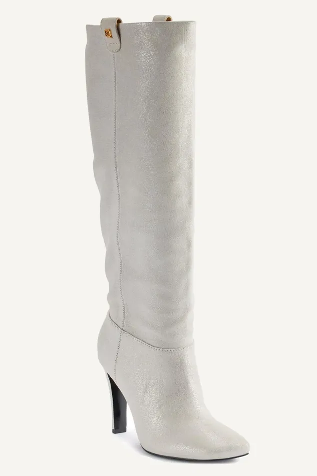 Women Donna Karan Boots And Booties DONNA SLOUCH BOOT White