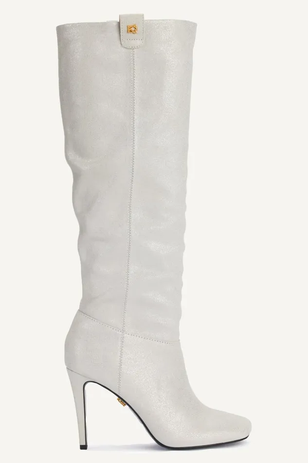 Women Donna Karan Boots And Booties DONNA SLOUCH BOOT White