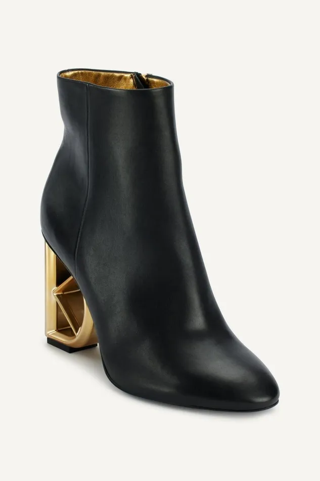 Women Donna Karan Boots And Booties WEDGE BOOTIE Black