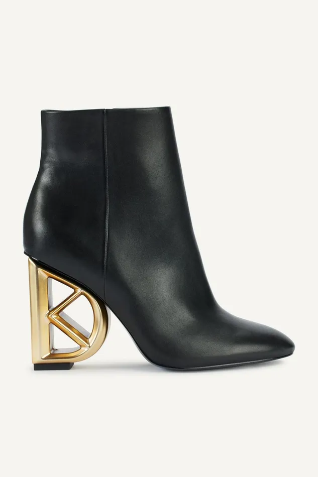 Women Donna Karan Boots And Booties WEDGE BOOTIE Black