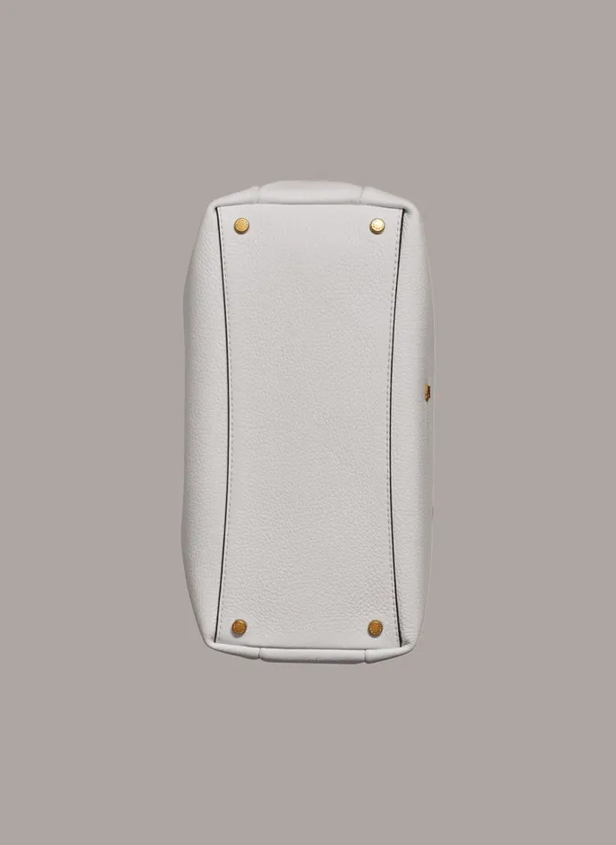 Women Donna Karan Crossbody Bags And Satchels AMAGANSETT SATCHEL BAG Brilliant White