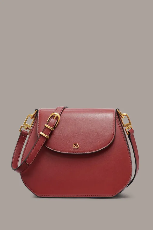 Women Donna Karan Crossbody Bags And Satchels BELLEROSE CROSSBODY Claret