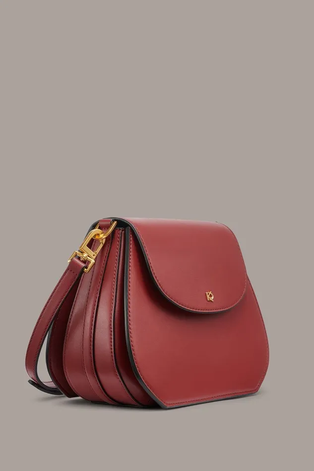 Women Donna Karan Crossbody Bags And Satchels BELLEROSE CROSSBODY Claret