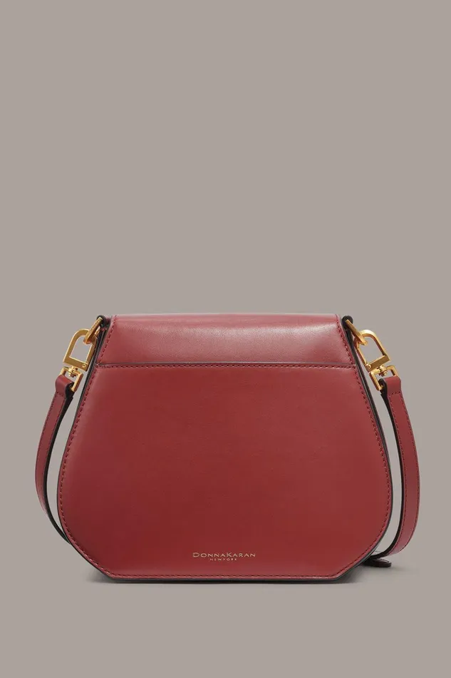 Women Donna Karan Crossbody Bags And Satchels BELLEROSE CROSSBODY Claret