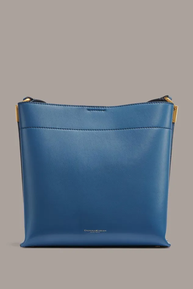Women Donna Karan Crossbody Bags And Satchels BRIDGEHAMPTON CROSSBODY Peacock