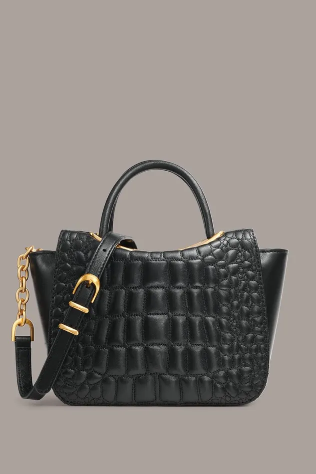 Women Donna Karan Crossbody Bags And Satchels JERICHO CROSSBODY Black