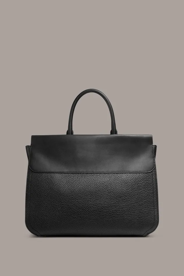 Women Donna Karan Crossbody Bags And Satchels OCEANSIDE SATCHEL Black