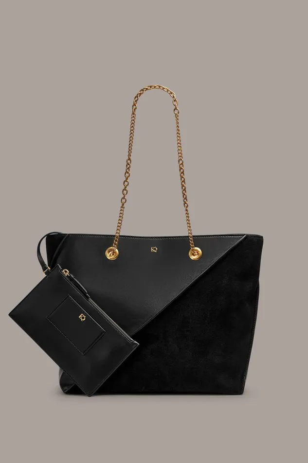 Women Donna Karan Crossbody Bags And Satchels SETAUKET TOTE Black