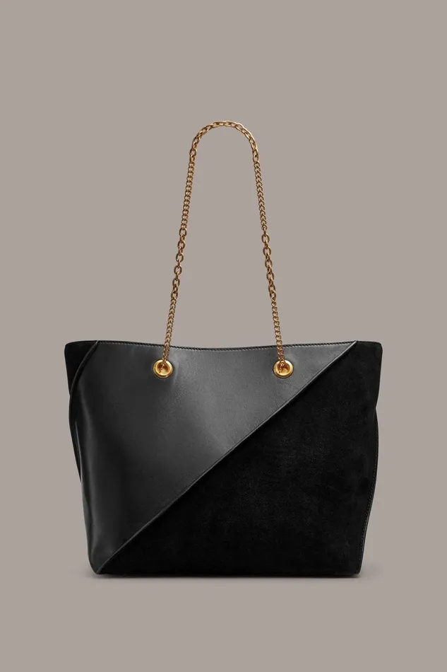 Women Donna Karan Crossbody Bags And Satchels SETAUKET TOTE Black