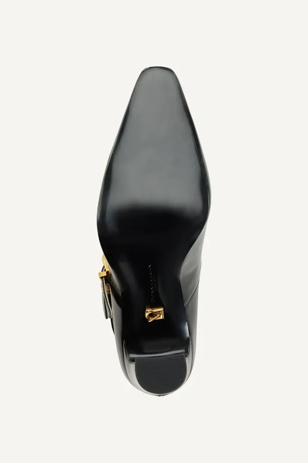 Women Donna Karan Heels And Wedges PRYCE STRAPPY HIGH PUMP HEEL Black