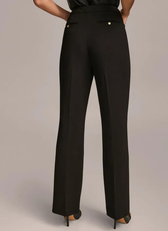 Women Donna Karan Pants UPDATED MODERN FIT PANT Black