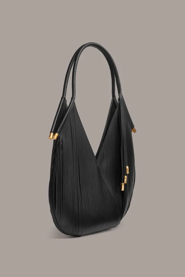 Women Donna Karan Shoulder And Hobo Bags BALDWIN MINI SHOULDER BAG Black