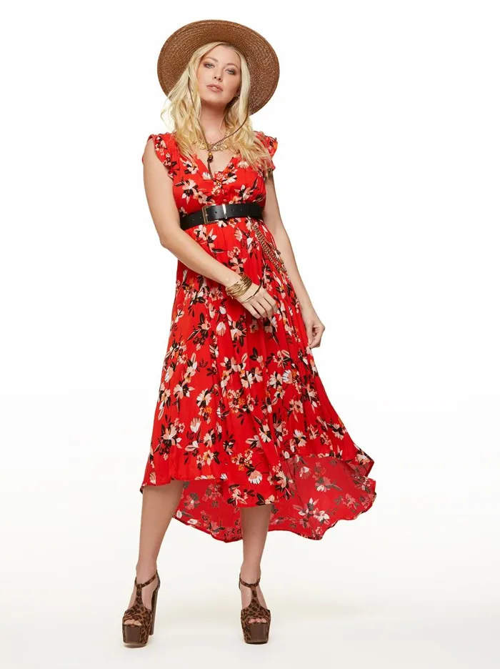 Women Dresses Jessica Simpson Gabbie Dress In Sporadic Blooms Sporadic Blooms Women Dresses Jessica Simpson Gabbie Dress In Sporadic Blooms Sporadic Blooms