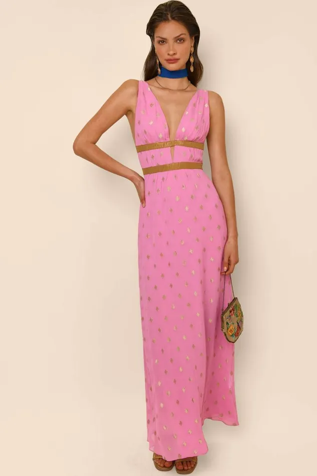 Women Dresses RIXO Charlotte Orchid