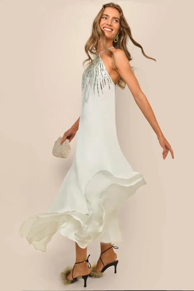 Women Dresses RIXO Elma Mint Women Dresses RIXO Elma Mint