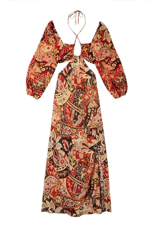 Women Dresses RIXO Kamilla Grace Paisley Canyon