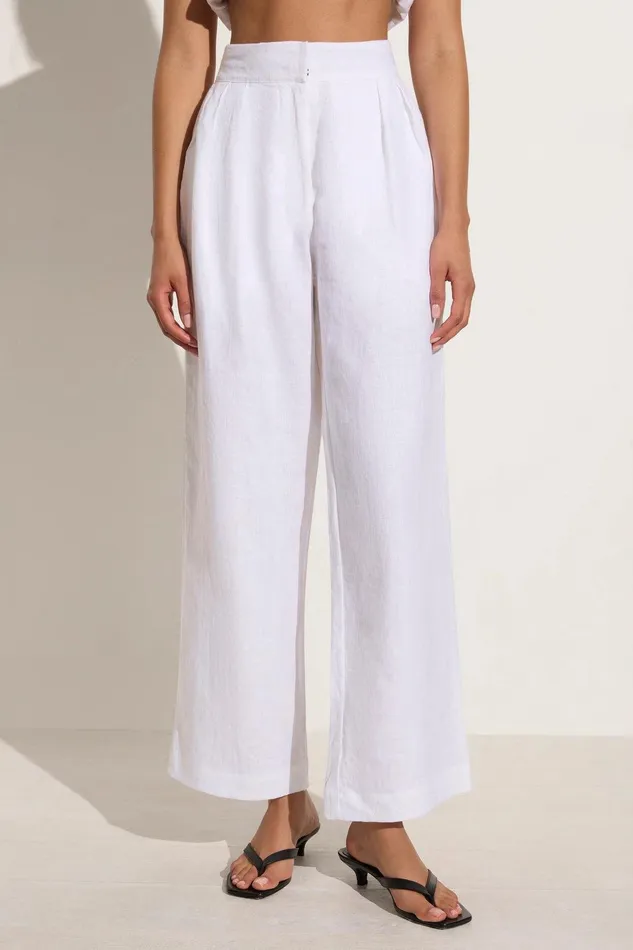 Women Duomo Pant White Faithfull The Brand Pants Women Duomo Pant White Faithfull The Brand Pants