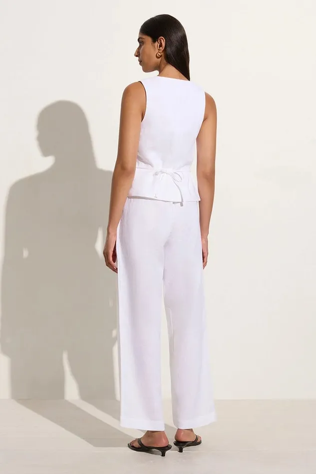 Women Duomo Pant White Faithfull The Brand Pants Women Duomo Pant White Faithfull The Brand Pants