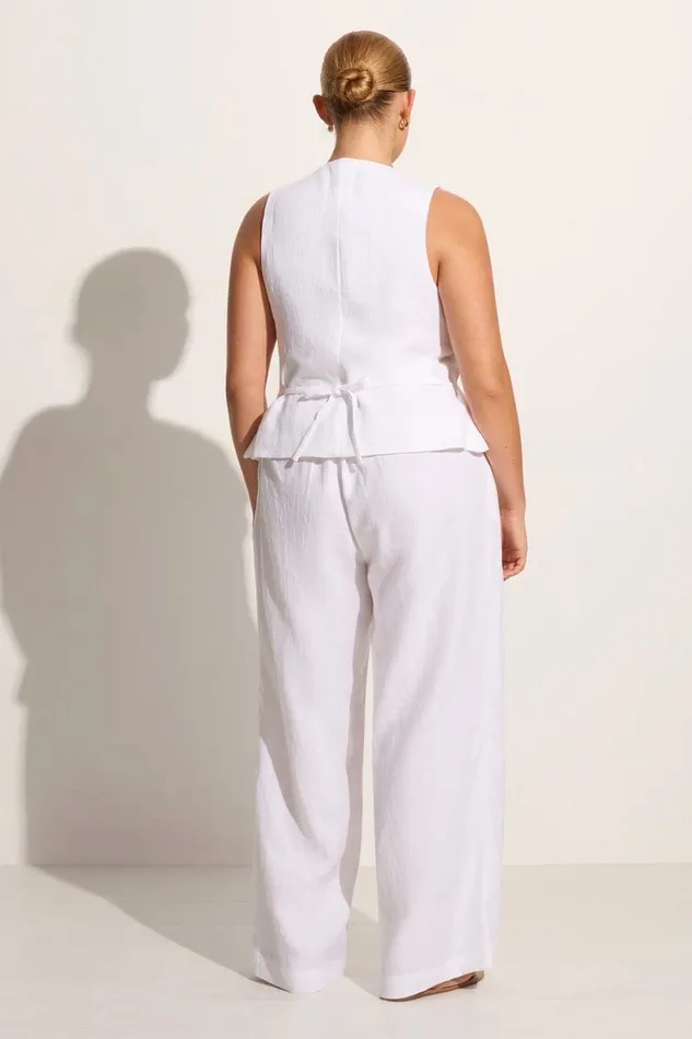 Women Duomo Pant White Faithfull The Brand Pants Women Duomo Pant White Faithfull The Brand Pants