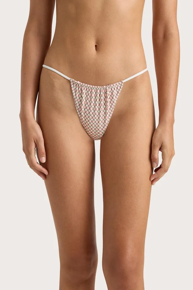 Women Elea Bikini Bottom Oliander Blush Faithfull The Brand Swim Women Elea Bikini Bottom Oliander Blush Faithfull The Brand Swim
