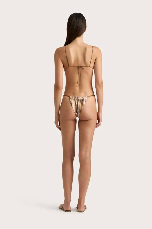 Women Elea Bikini Top Terracotta Stripe Faithfull The Brand Swim Women Elea Bikini Top Terracotta Stripe Faithfull The Brand Swim