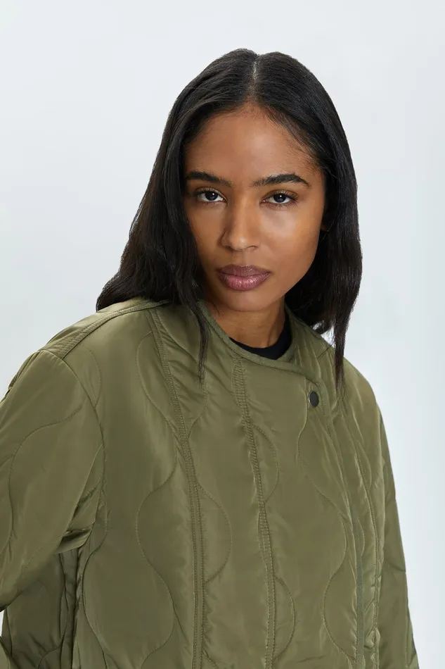 Women Elva Quilted Jacket 8211 Admiral Pistola Denim Jackets and Outerwear