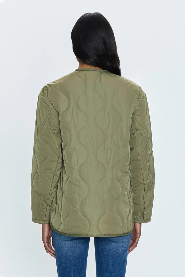 Women Elva Quilted Jacket 8211 Admiral Pistola Denim Jackets and Outerwear