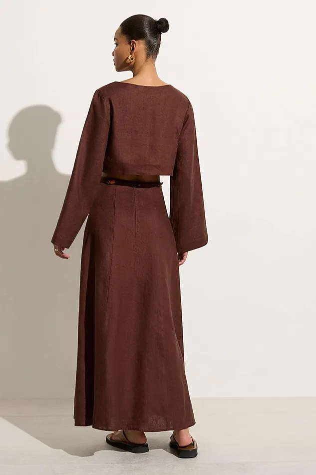 Women Es Raco Skirt Tobacco 8211 Final Sale Faithfull The Brand Skirts and Shorts Women Es Raco Skirt Tobacco 8211 Final Sale Faithfull The Brand Skirts and Shorts