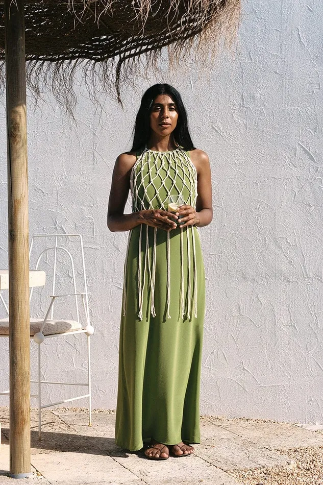 Women Esposende Midi Dress Palm Green 8211 Final Sale Faithfull The Brand Dresses Women Esposende Midi Dress Palm Green 8211 Final Sale Faithfull The Brand Dresses