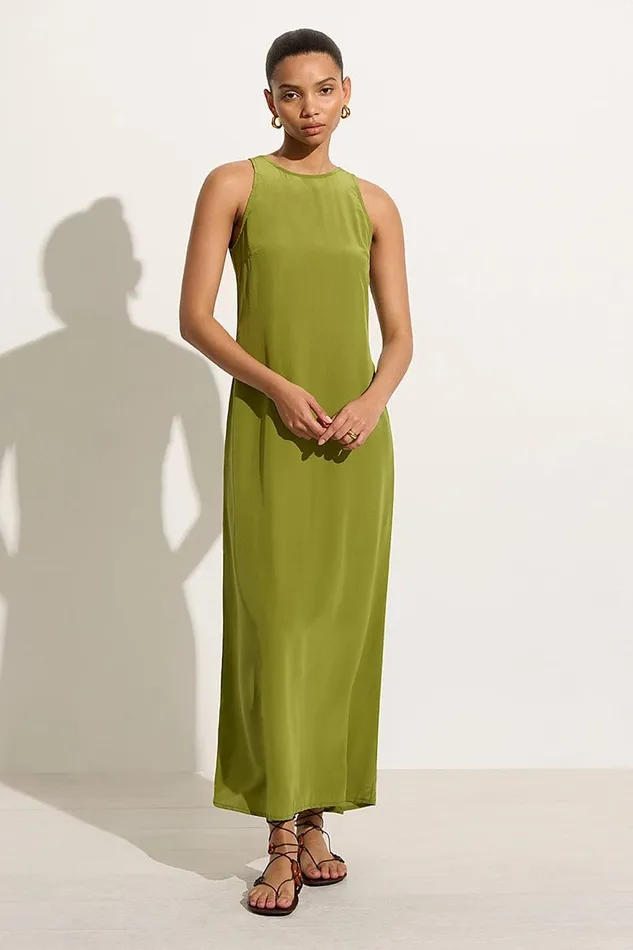 Women Esposende Midi Dress Palm Green 8211 Final Sale Faithfull The Brand Dresses Women Esposende Midi Dress Palm Green 8211 Final Sale Faithfull The Brand Dresses