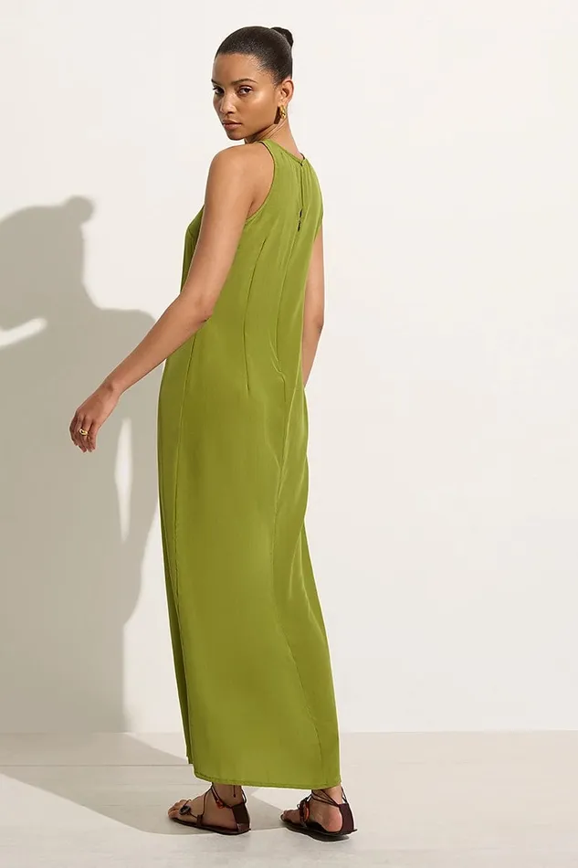 Women Esposende Midi Dress Palm Green 8211 Final Sale Faithfull The Brand Dresses Women Esposende Midi Dress Palm Green 8211 Final Sale Faithfull The Brand Dresses