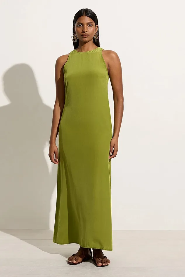 Women Esposende Midi Dress Palm Green 8211 Final Sale Faithfull The Brand Dresses Women Esposende Midi Dress Palm Green 8211 Final Sale Faithfull The Brand Dresses