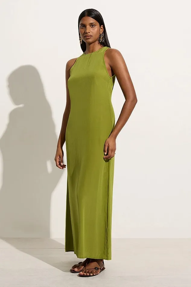 Women Esposende Midi Dress Palm Green 8211 Final Sale Faithfull The Brand Dresses Women Esposende Midi Dress Palm Green 8211 Final Sale Faithfull The Brand Dresses