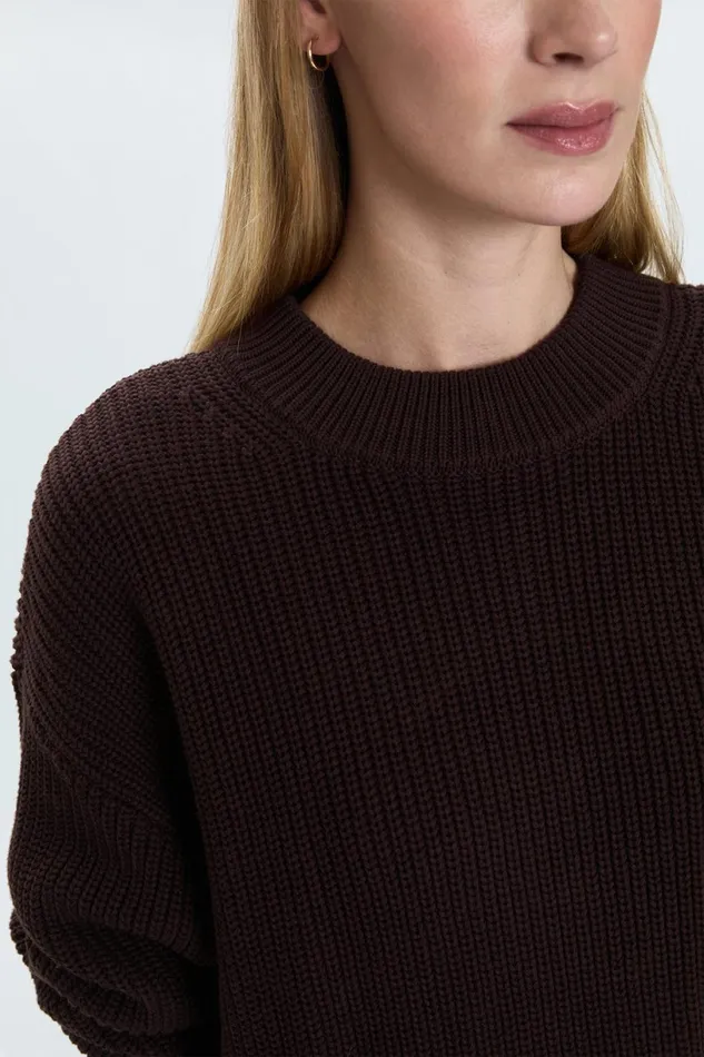 Women Eve Sweater 8211 Espresso Pistola Denim Sweaters and Knits