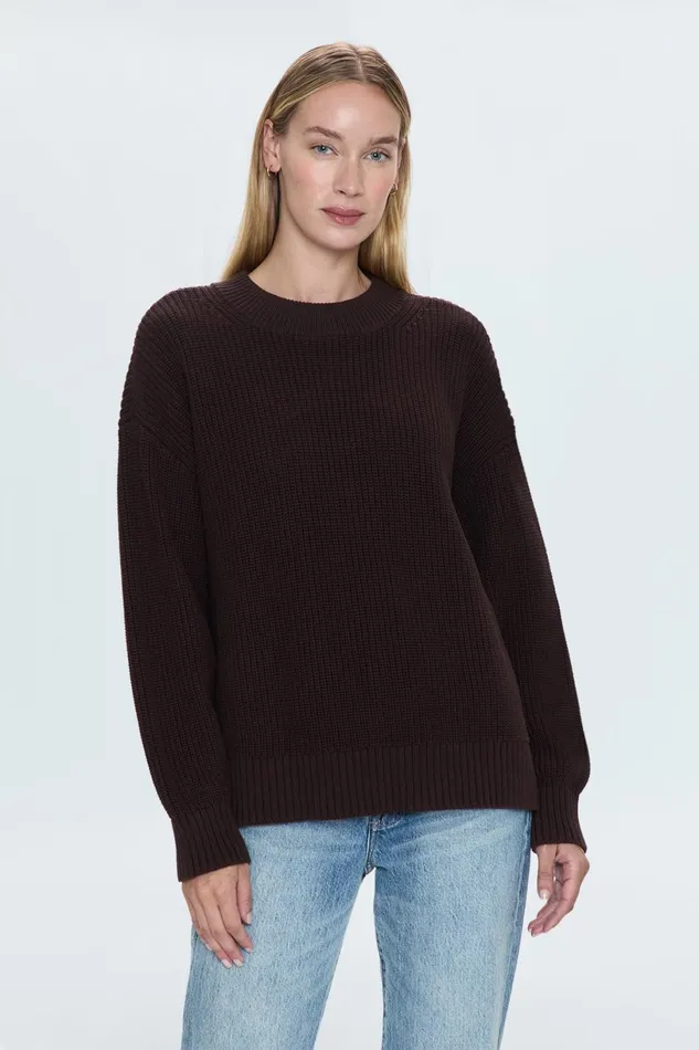 Women Eve Sweater 8211 Espresso Pistola Denim Sweaters and Knits