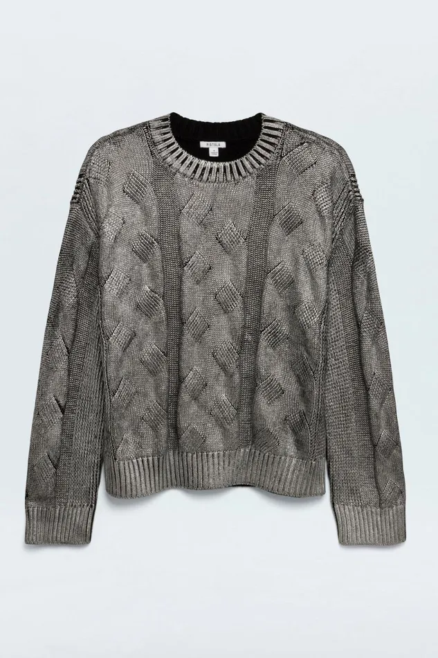 Women Everly Sweater 8211 Gilded Midnight Pistola Denim Sweaters and Knits