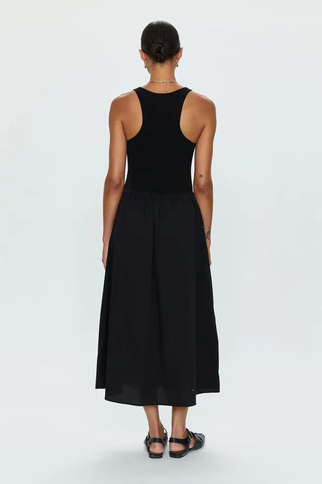 Women Faye Tank Dress 8211 Noir Pistola Denim Dresses