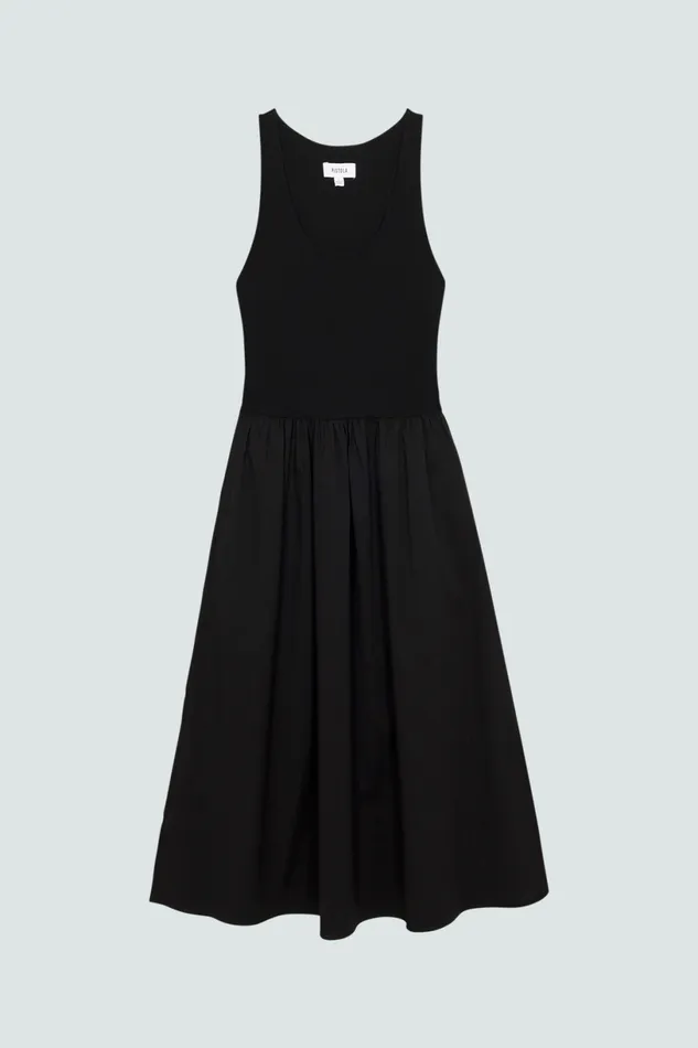 Women Faye Tank Dress 8211 Noir Pistola Denim Dresses