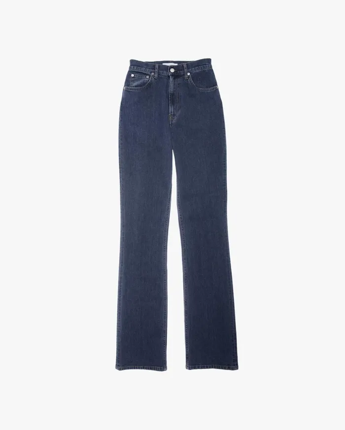 Women Femme Hi Bootcut Jeans Indigo Helmut Lang Jeans