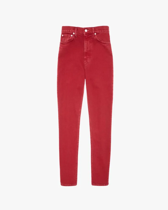 Women Femme Hi Spikes Jean Acc Oxidized Red Stone Helmut Lang Pants