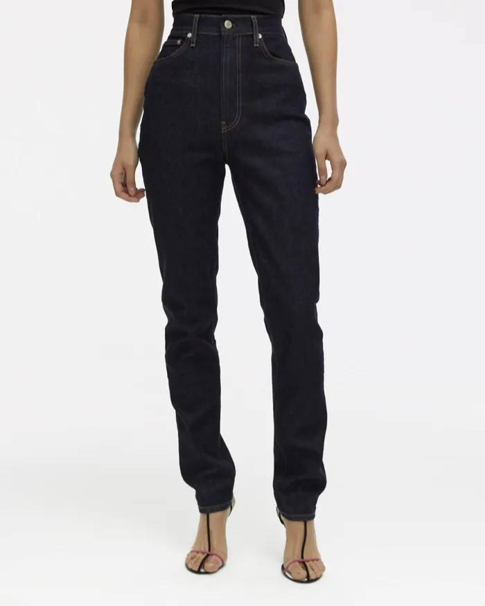 Women Femme Hi Spikes Jeans Acc Dark Rinse Indigo Helmut Lang Pants