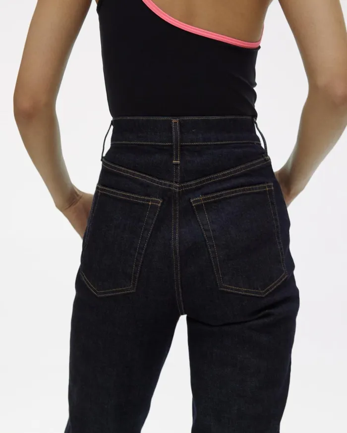 Women Femme Hi Spikes Jeans Acc Dark Rinse Indigo Helmut Lang Pants