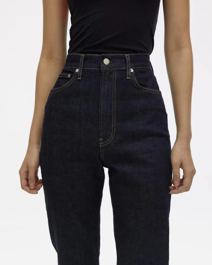 Women Femme Hi Spikes Jeans Acc Dark Rinse Indigo Helmut Lang Pants