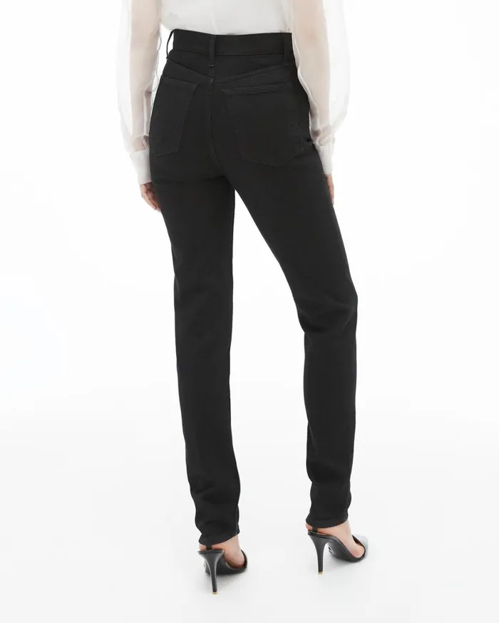 Women Femme Hi Spikes Jeans Black Helmut Lang Pants