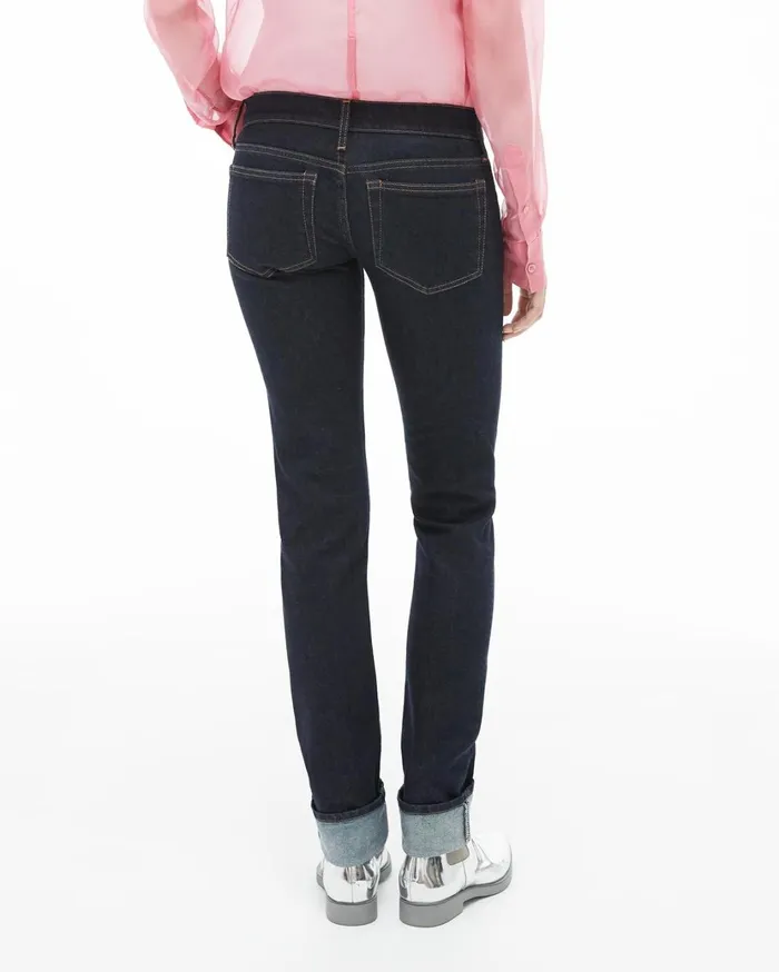 Women Femme Lo Cigarette Jean Indigo Helmut Lang Pants