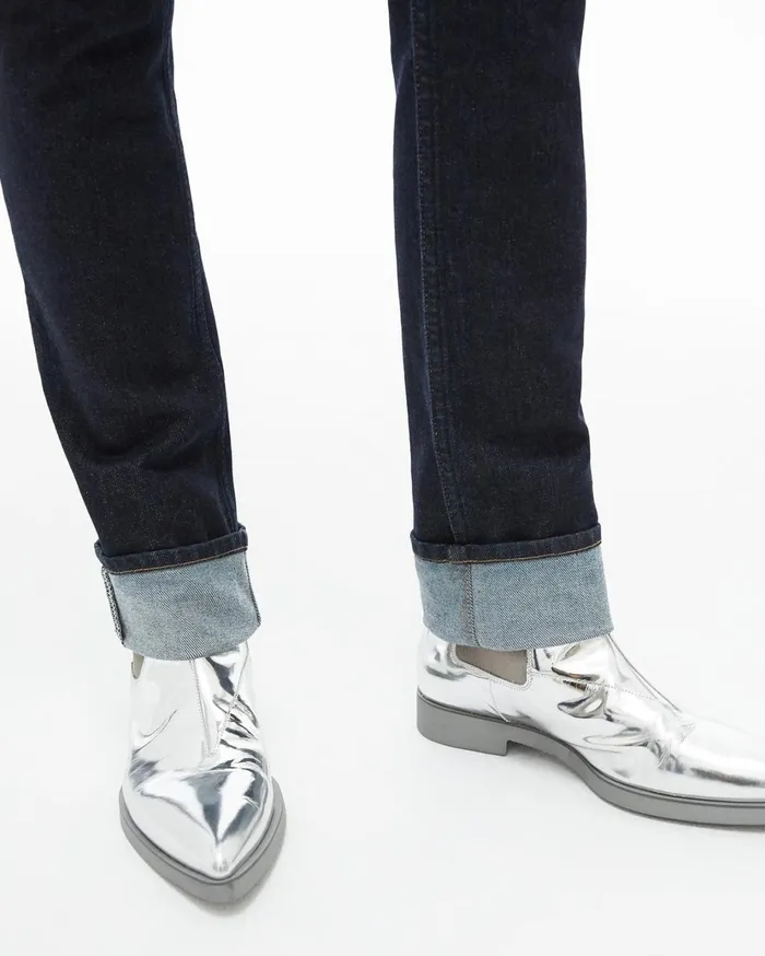 Women Femme Lo Cigarette Jean Indigo Helmut Lang Pants