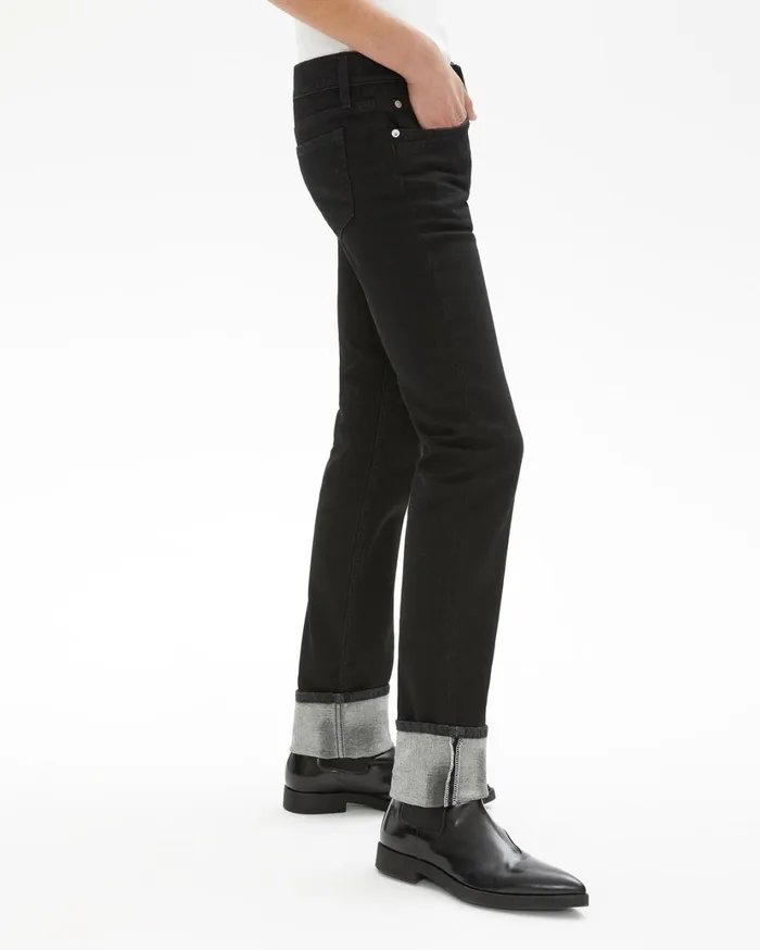 Women Femme Lo Cigarette Jeans Black Helmut Lang Pants